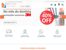 Tablet Screenshot of dentalmedsul.com.br